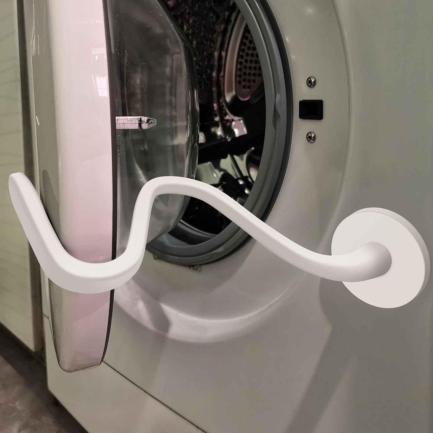 Front Load Washer Door Prop, Easy to Use and Bend Washing Machine Door Prop