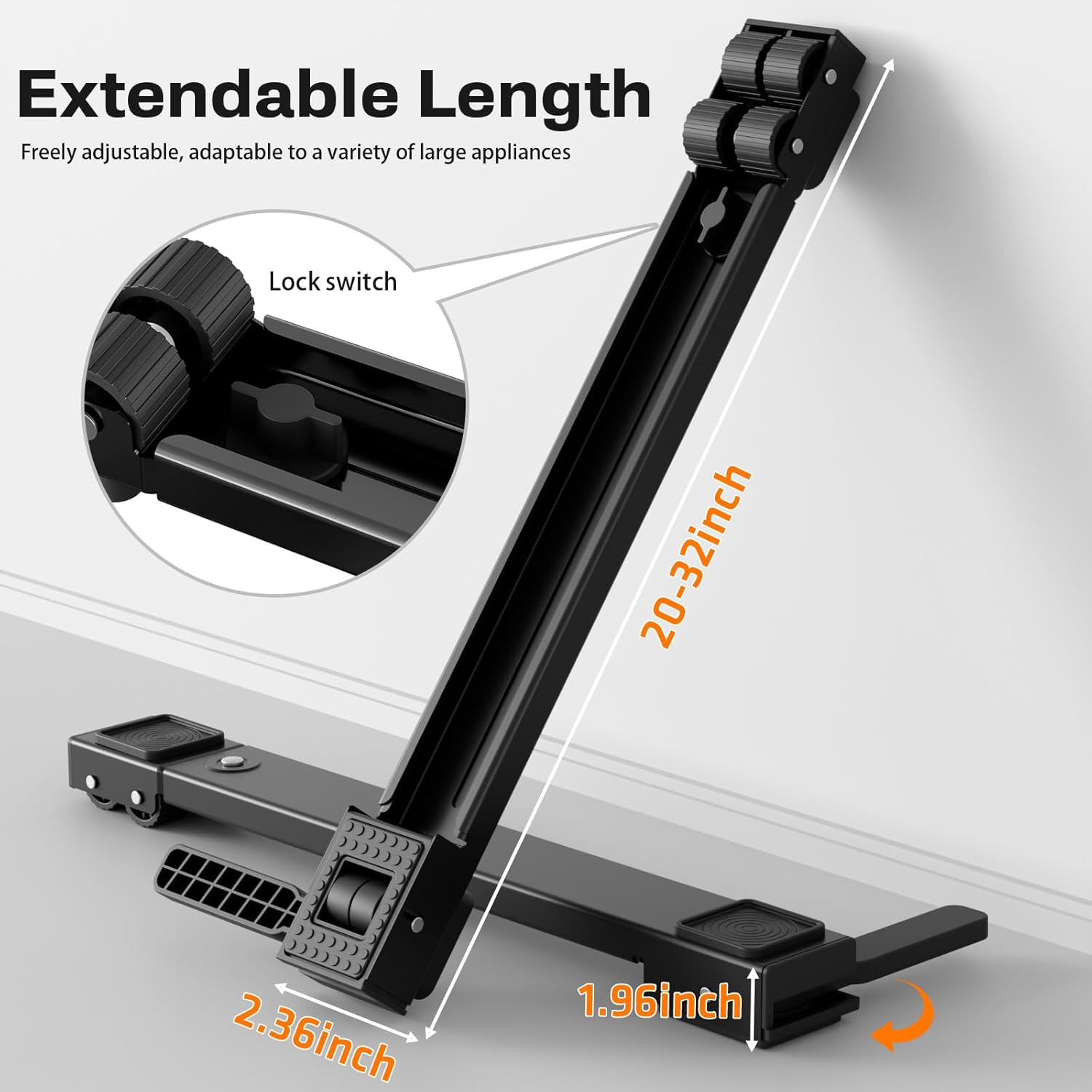 Appliance Rollers Heavy Duty,Newest Extendable Appliance Sliders