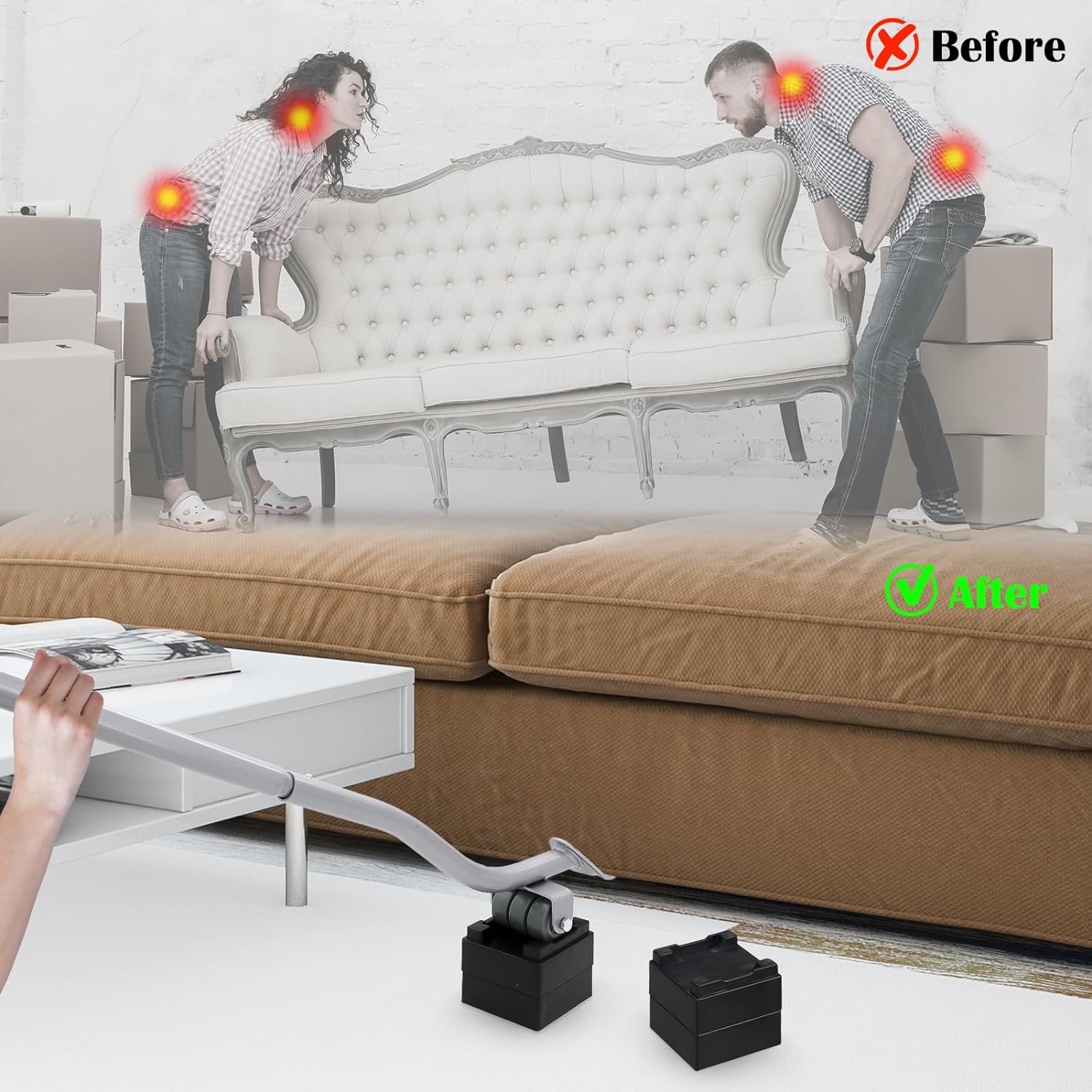 Furniture Lifter Tool-Gray